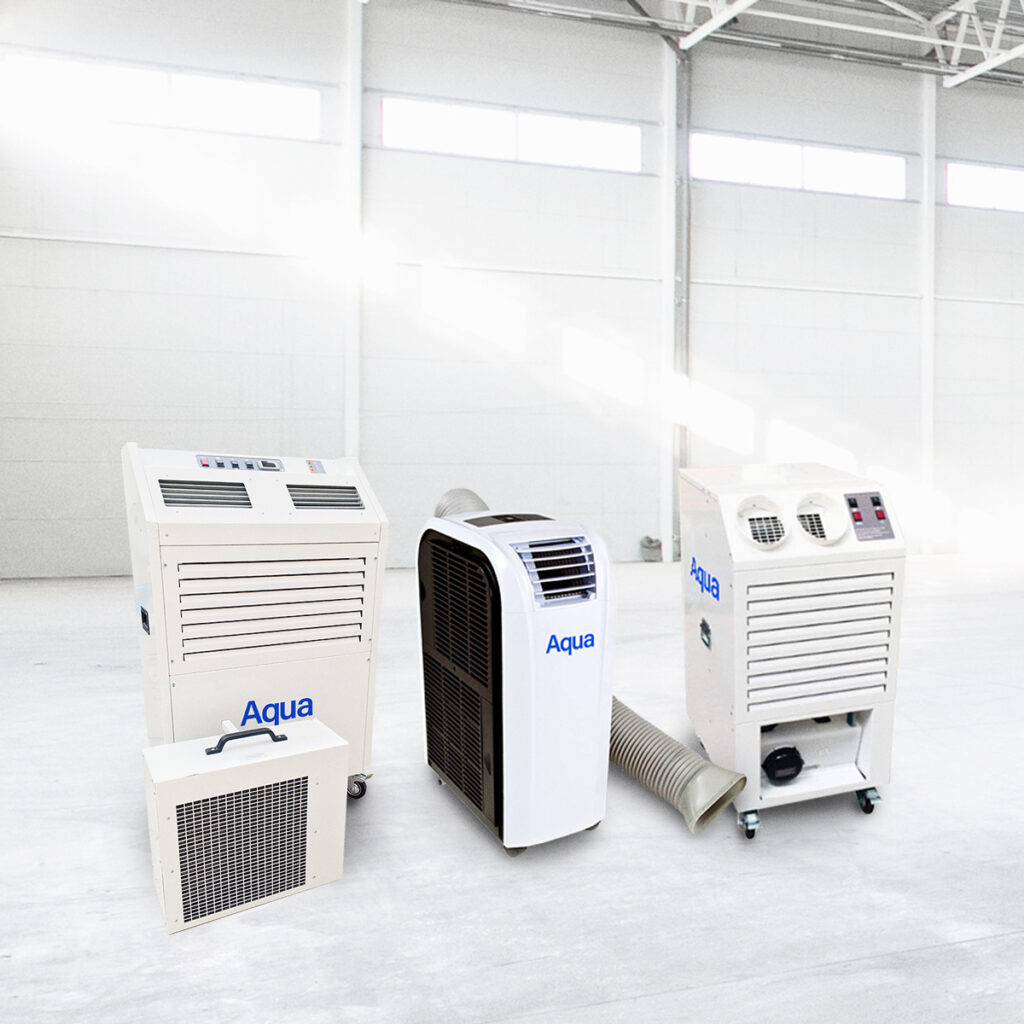 portable air con hire