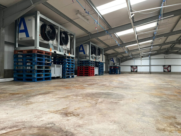 poultry warehouse cooling system